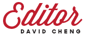 David Cheng Editor logo